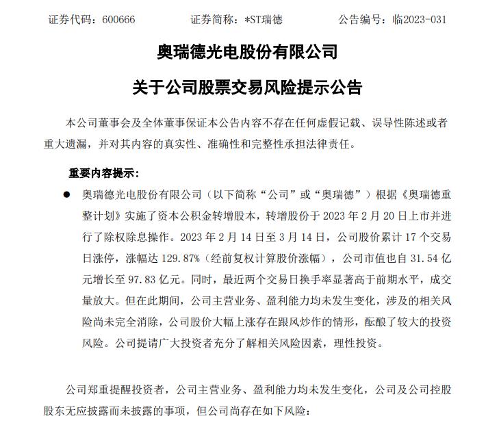 奥瑞德最新消息全面解析